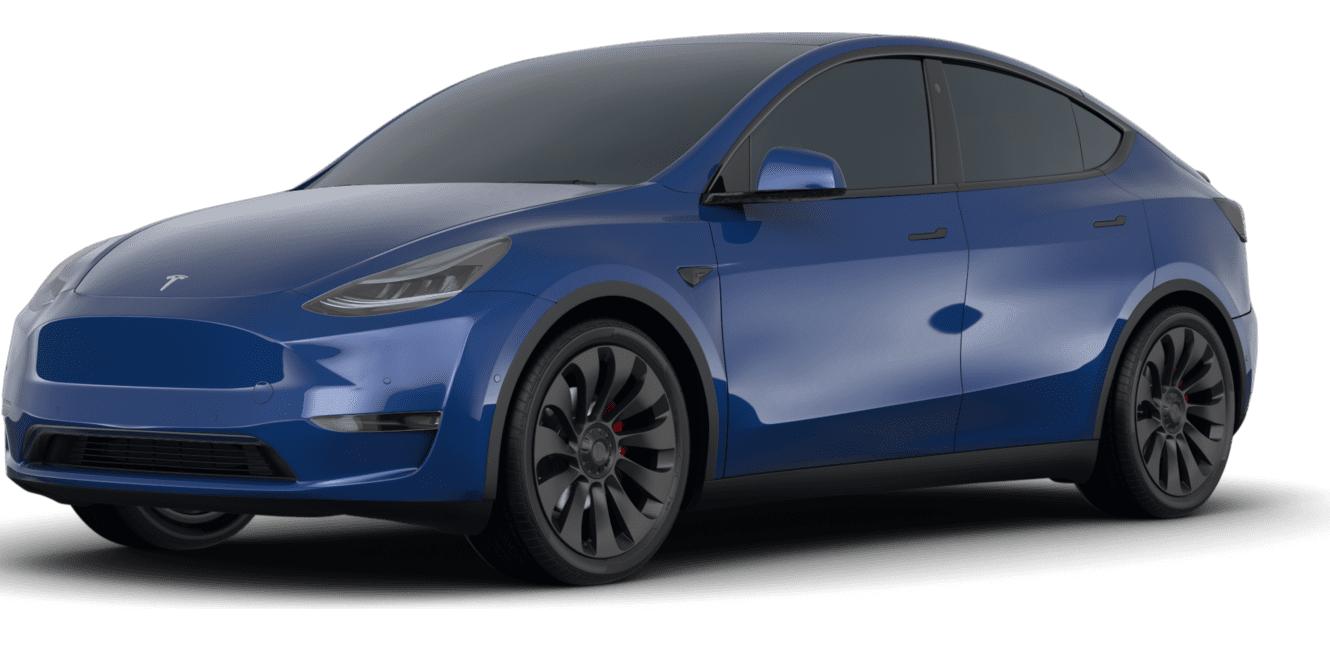 TESLA MODEL Y 2021 5YJYGDEF4MF250724 image